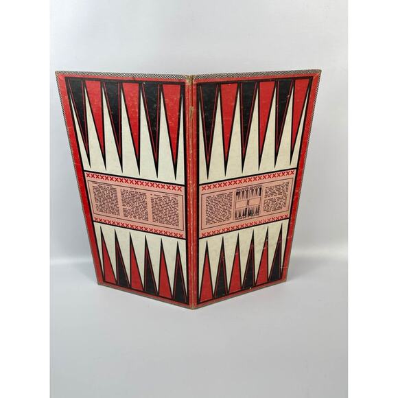Vintage Transogram Checkers / Backgammon Board - Picture 3 of 4